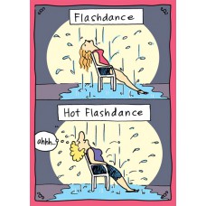 TREE FREE GREETING CARD Hot Flashdance